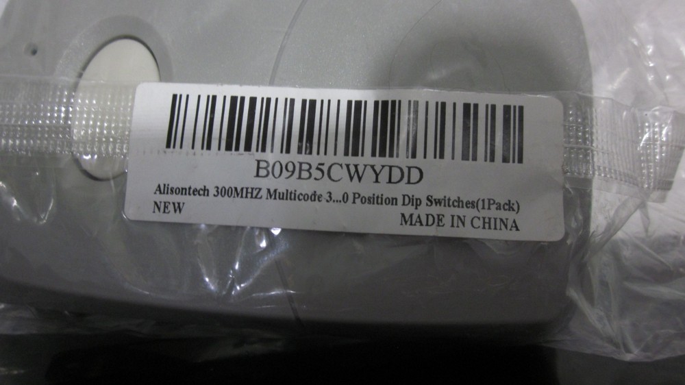 Alisontech 300MHZ Compatible to MultiCode 3 Remote Control Transmitter