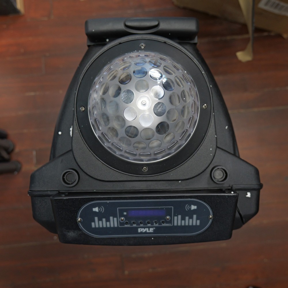 Pyle 700W Bluetooth PA Speaker System, Flashing LED Lights, Portable (Read)