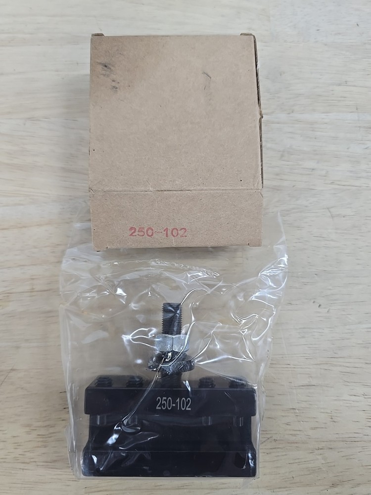 250-102 Quick Change Turning Facing Lathe Tool Post Holder