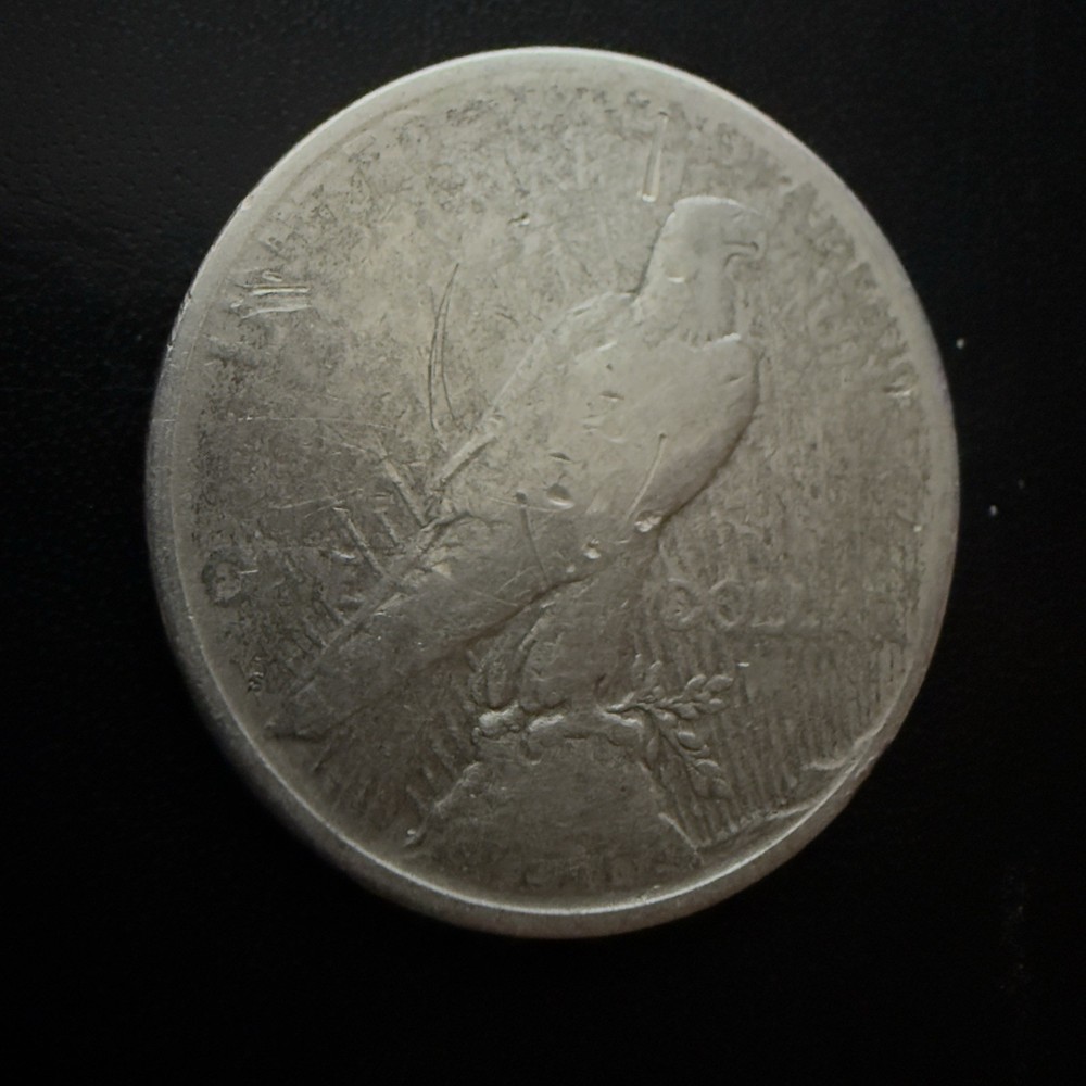 1923-S Peace Silver Dollar $1 Low Grade Nice Stacker