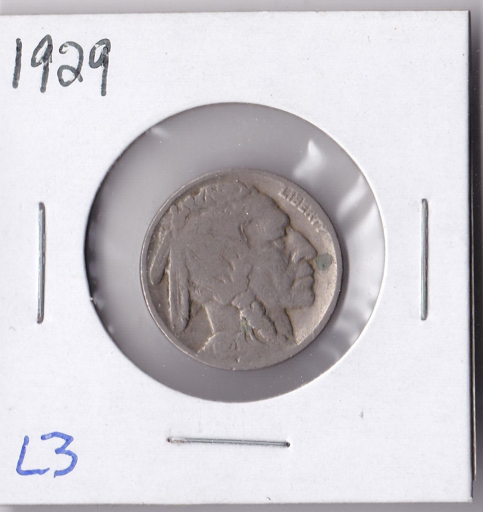 1929 Buffalo Nickel L3