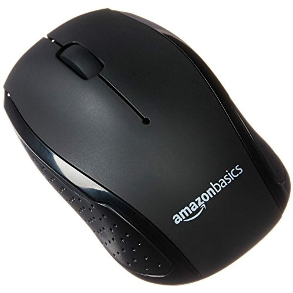 Wireless Computer Keyboard and Mouse Combo - US Layout (QWERTY), Black