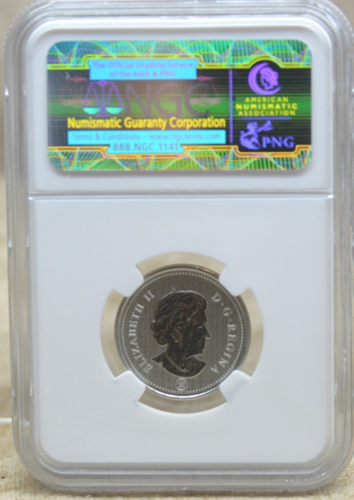 2011 Canada 25 Cents NGC SP69