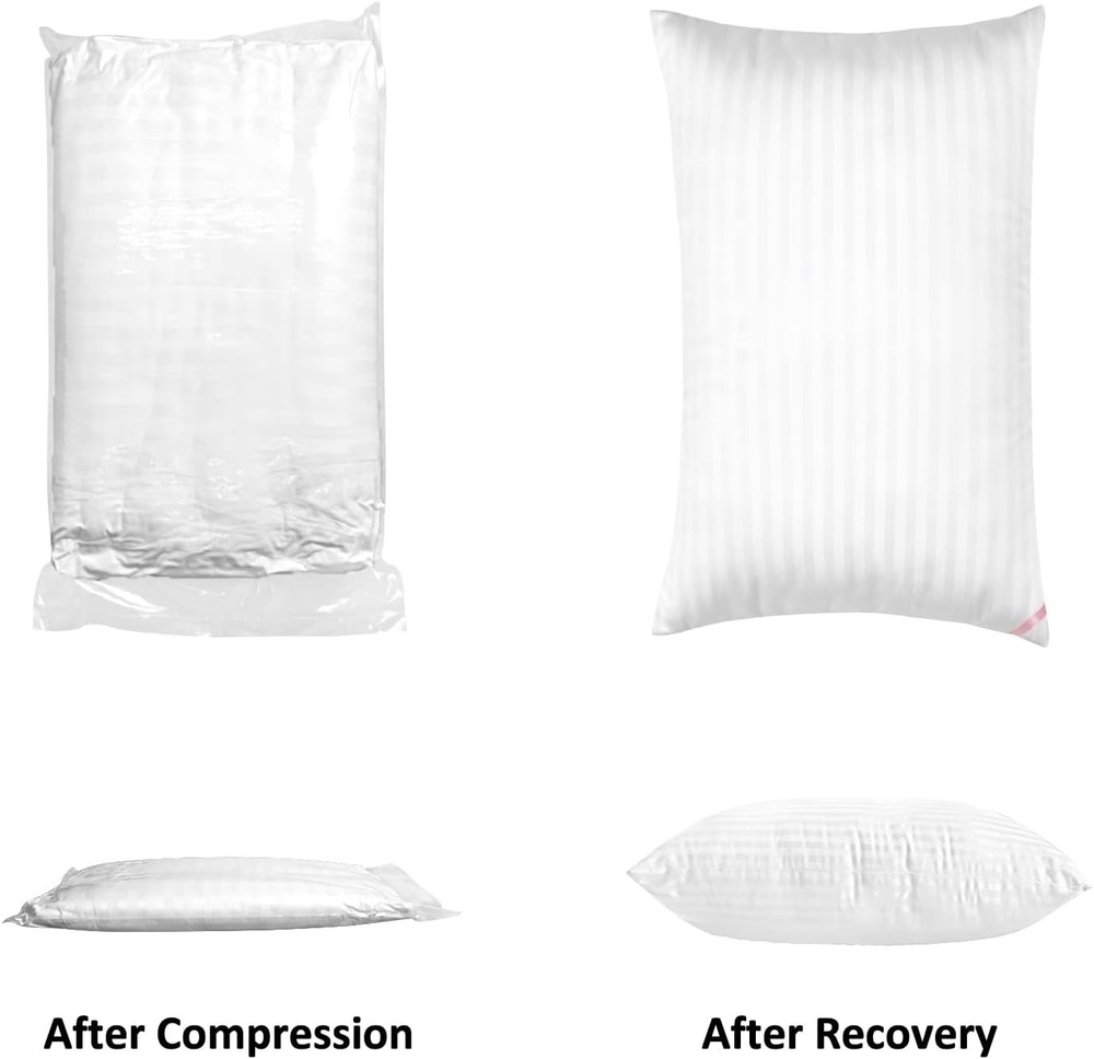EIUE2PackQueenPillows20x30SuperSoftDownAlternativeMicrofiberForSideBackSleepers