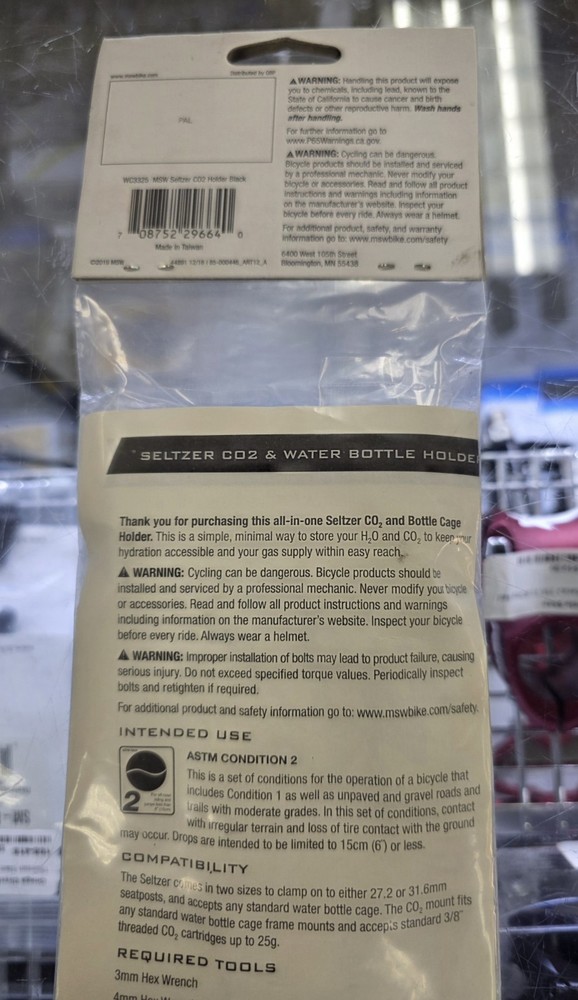 MSW Seltzer Mount - CO2 holder
