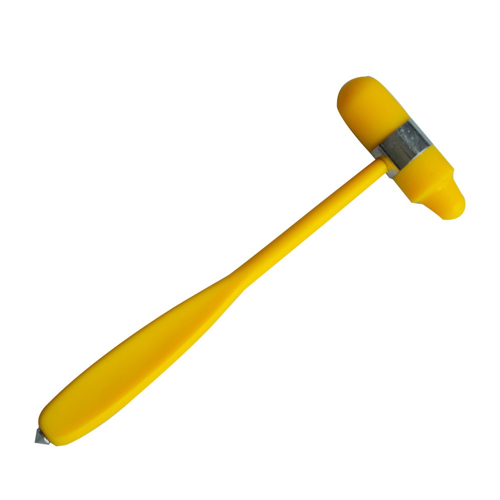 2 Colors Multifunction Reflex Hammer Solid Stainless Steel Tendon Examine Hammer