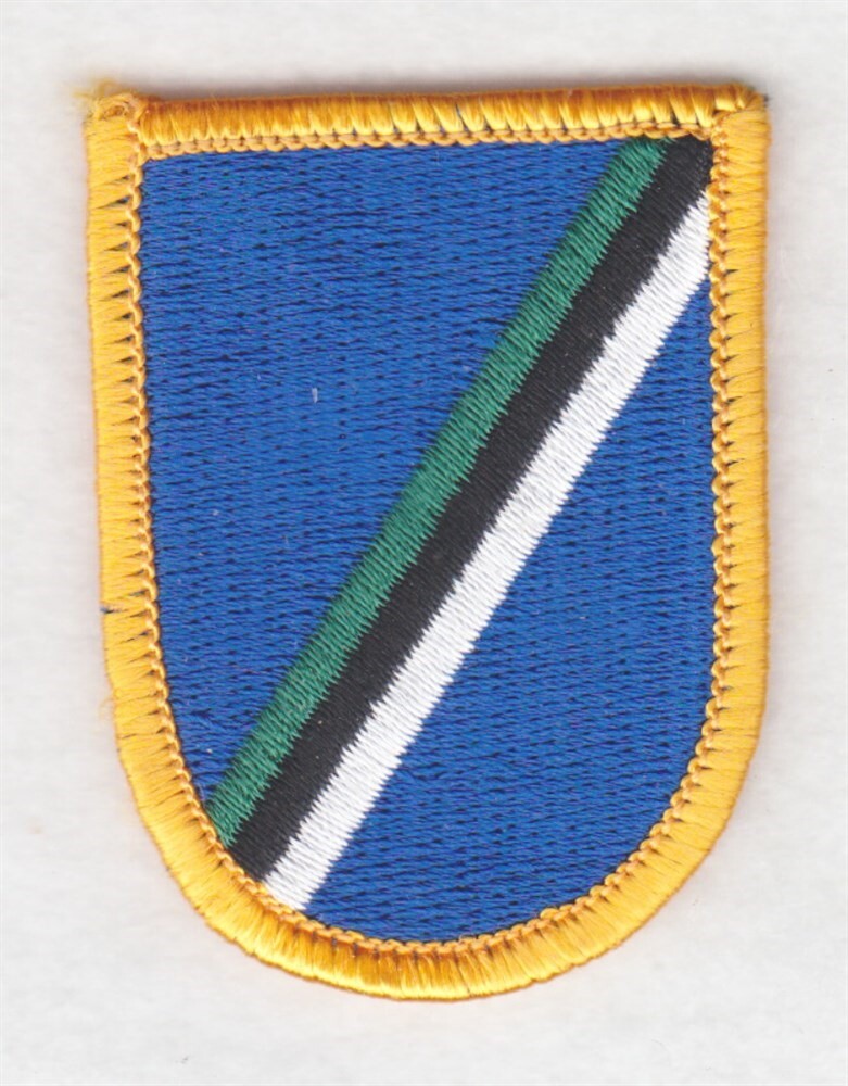 Army Beret Patch: 160th Aviation Regiment - gold merrowed edge