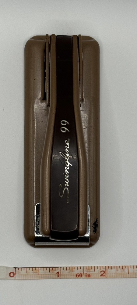 Vintage Swingline 99 Stapler Two Tone Brown