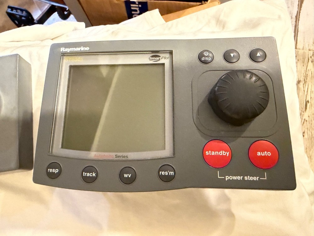Raymarine Smartpilot ST8001 Autopilot Control Unit E12119 Controller Raytheon