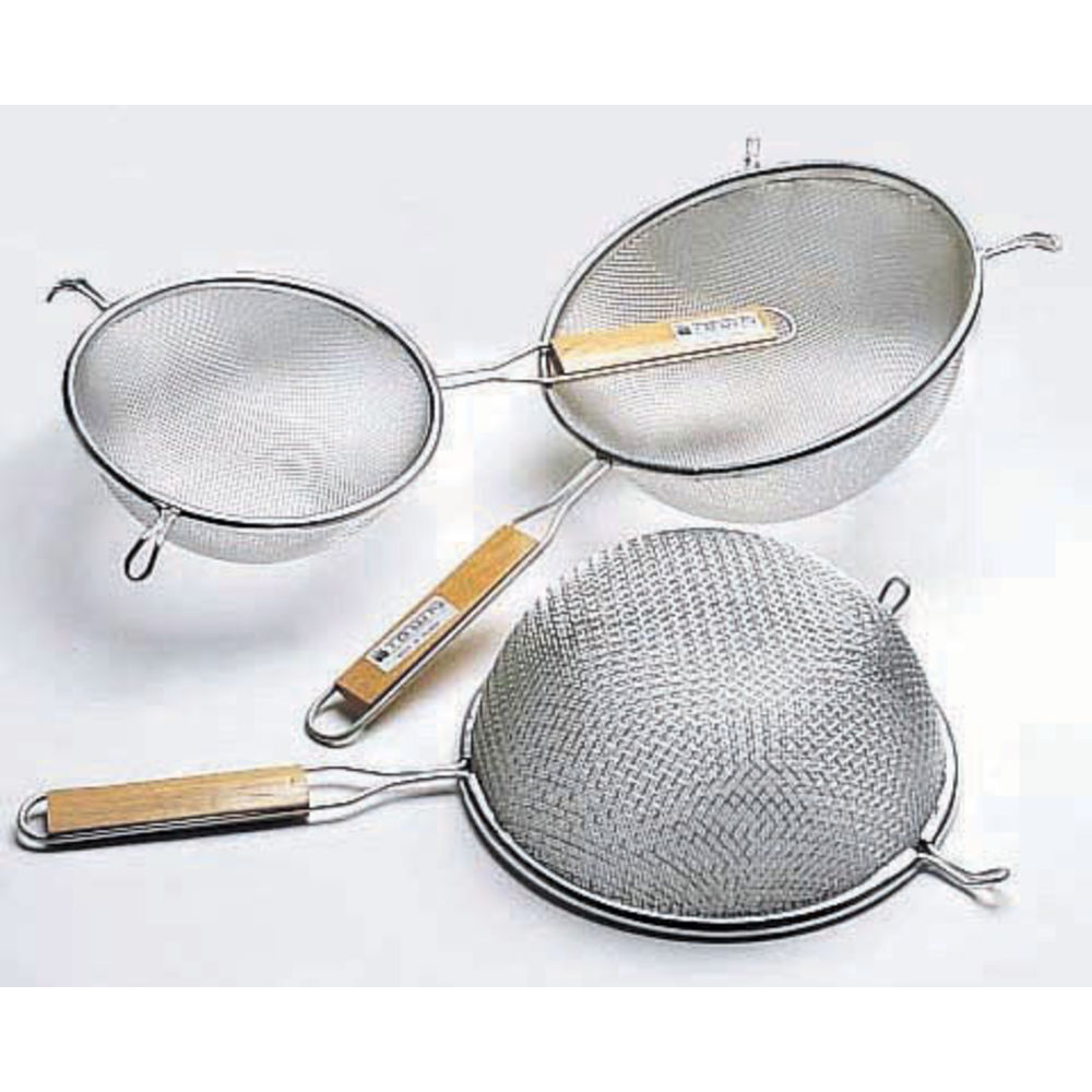 Browne 6-1/4" Wide Medium Double Mesh Strainer