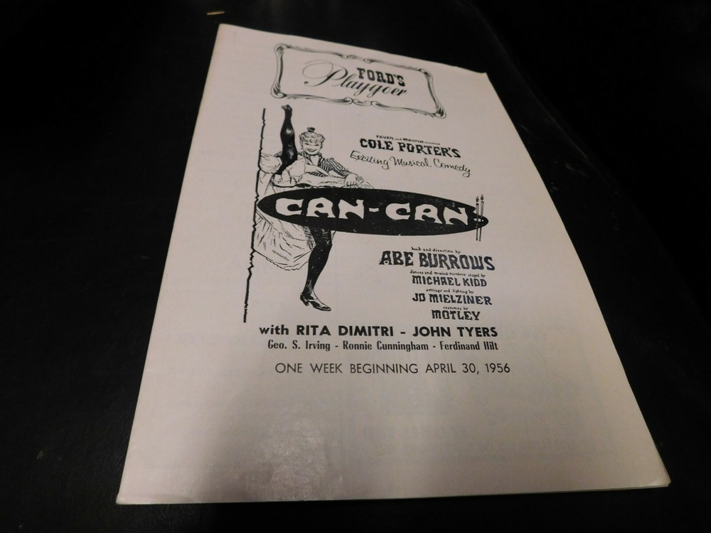 Ford's Playgoer Can-Can 1956
