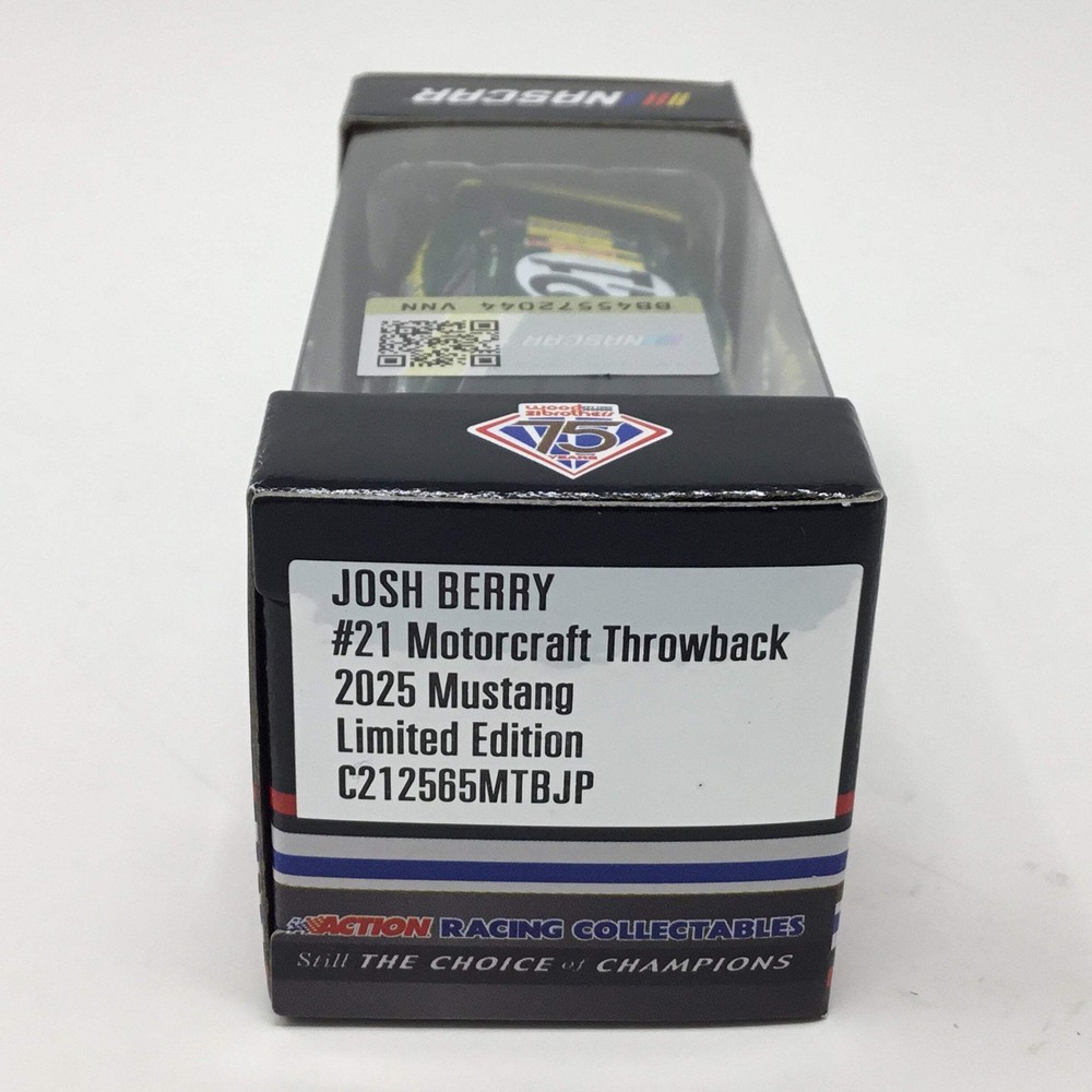 Josh Berry 2025 Motorcraft Throwback 1:64 Diecast