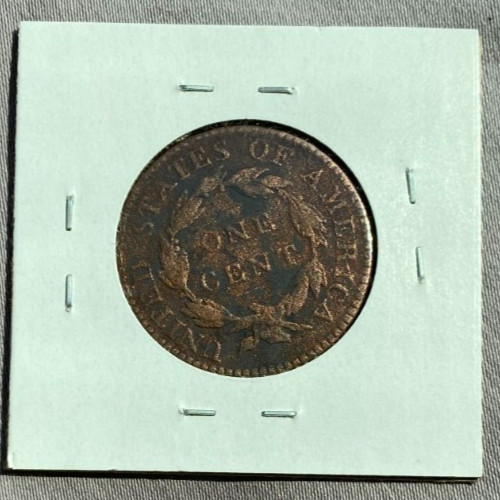 1819 Coronet Head LARGE CENT VERY NICE - FULL LIBERTY -