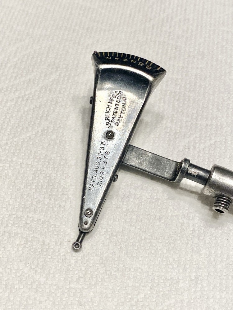 VINTAGE J.R. REICH SURFACE TEST INDICATOR