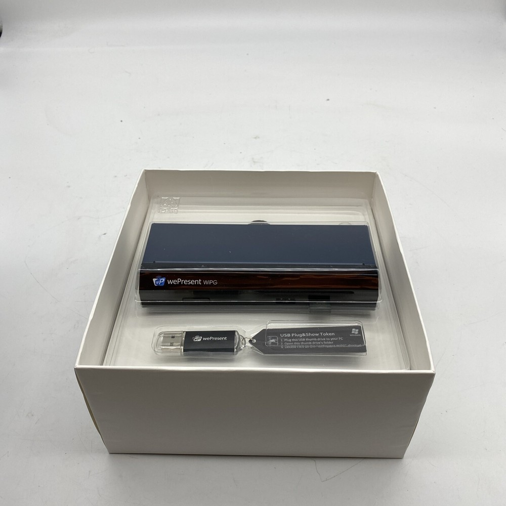 WePresent WiPG-1500 Wireless Interactive Presentation Gateway Open Box