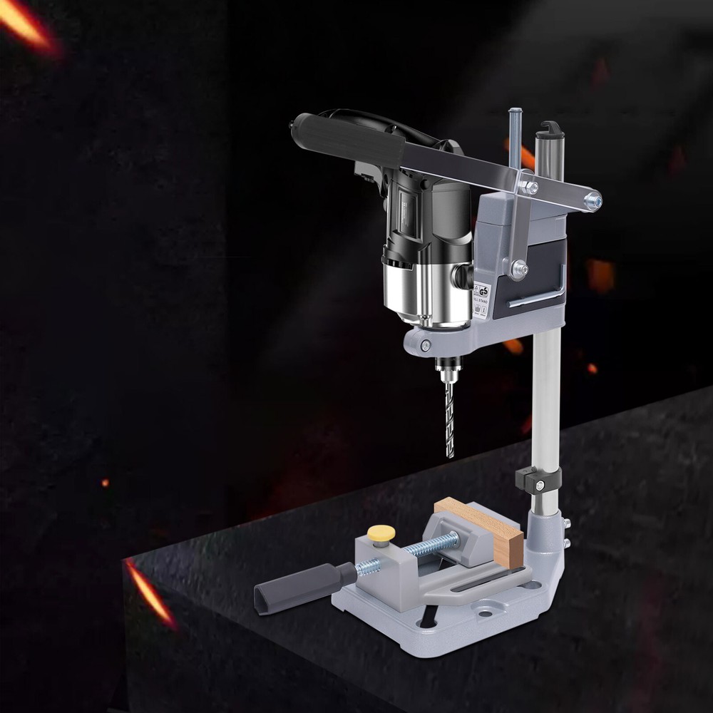 Universal Drill Press Stand Electric Single Head Drill Stand Tool Bench Clamp