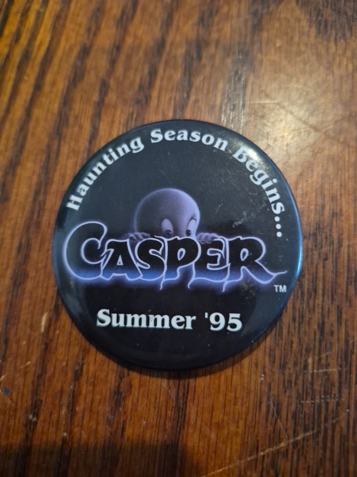 1995 Casper the Friendly Ghost Summer '95 Pin