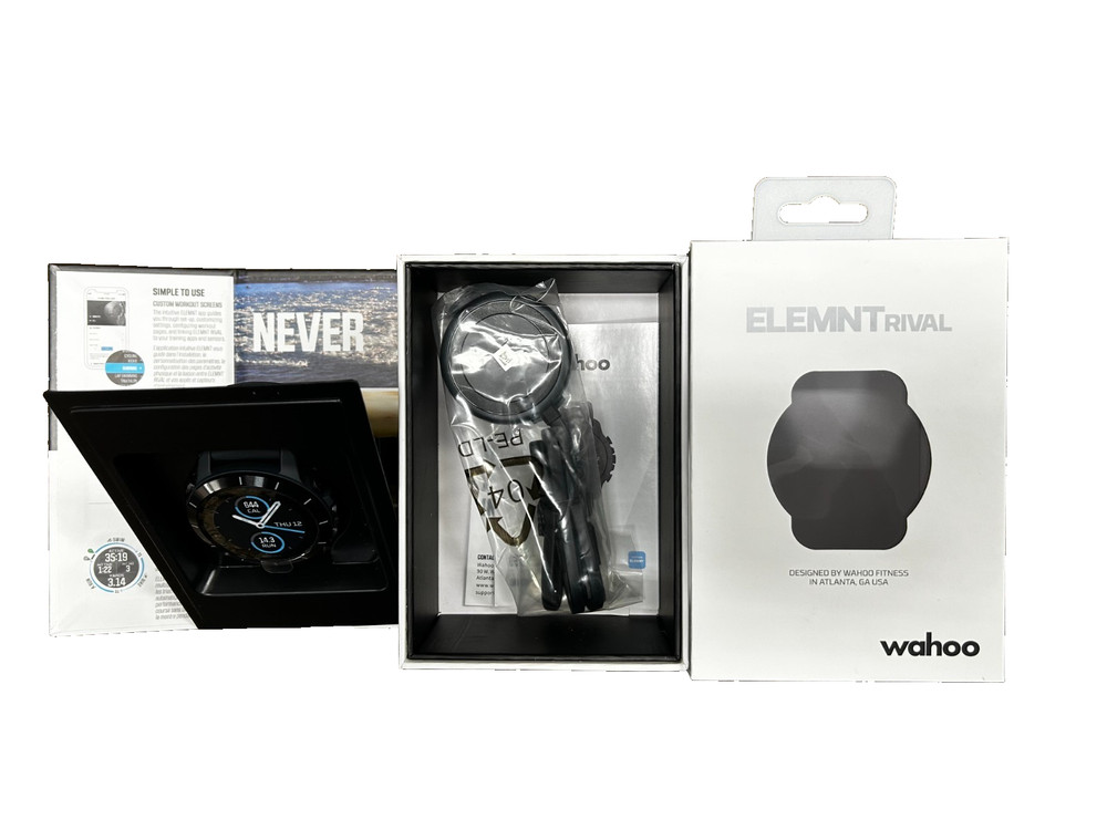 Wahoo ELEMNT RIVAL Multisport GPS Watch - Stealth Gray