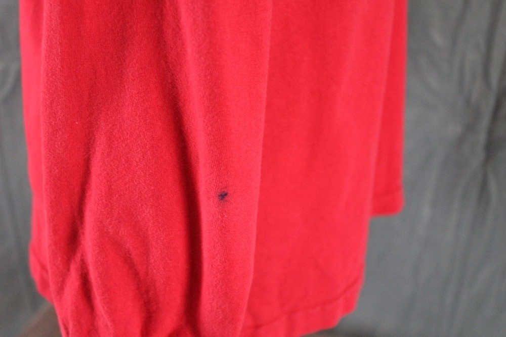 Skateboard Shirt - Split Red Long-sleeve - Men's Medium