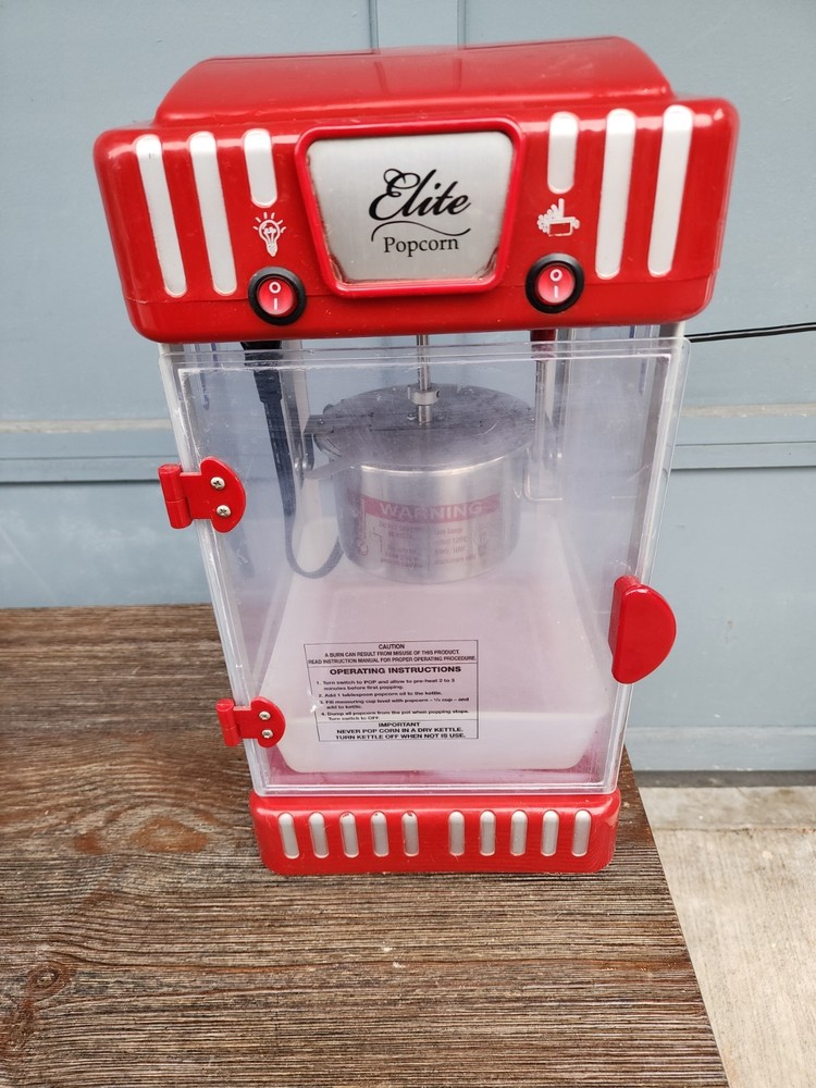 Elite Classic Tabletop 2.5Oz. Kettle Popcorn Maker EPM-250