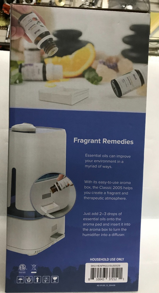 levoit - Smart Ultrasonic Cool Mist Humidifier - Classic 200S