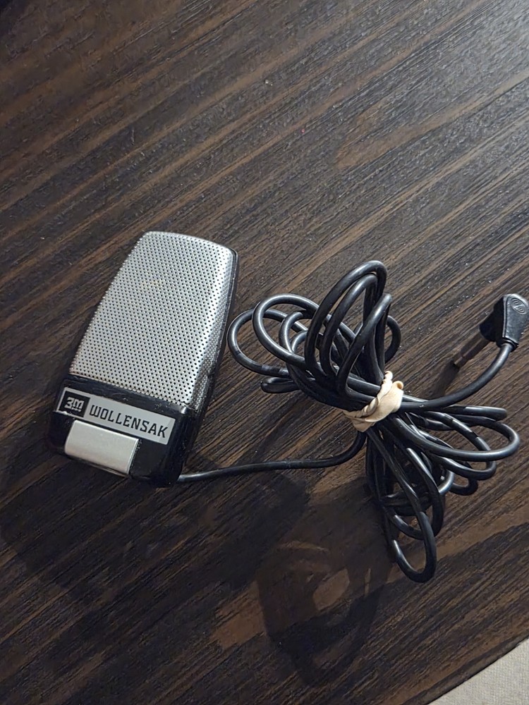 Vintage External Microphone Wollensak