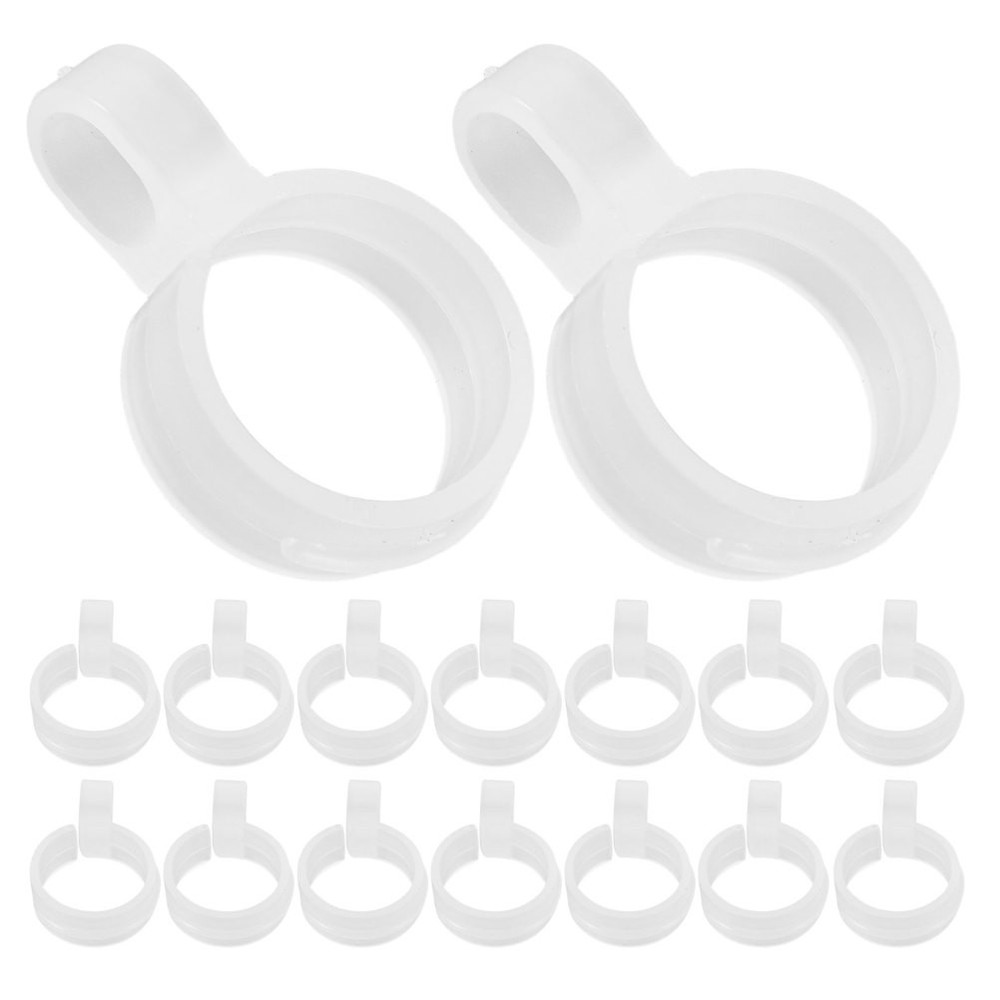 100 Pcs Clothes Hanger Buckle Laundry Hooks Hanging Clips Drying Rack Windproof