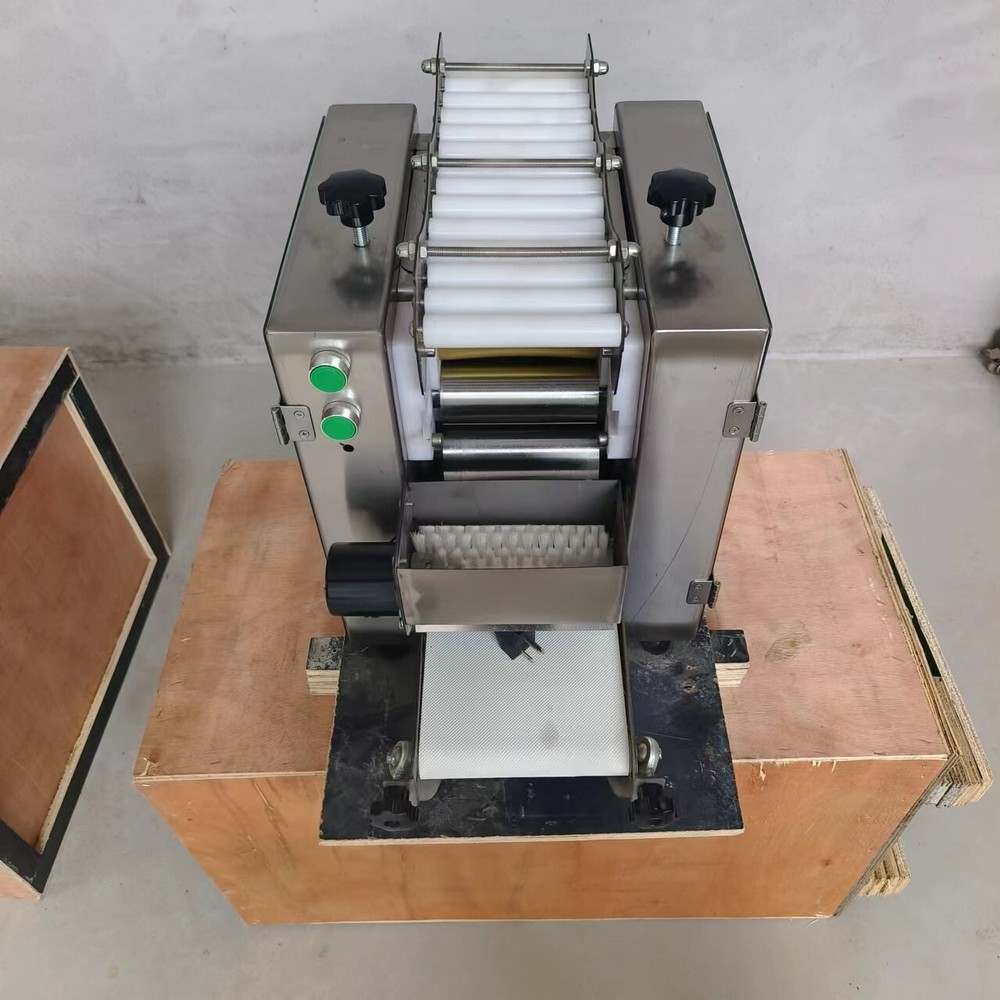 Automatic Tortilla Dough Samosa Dumpling Wrapper Making Wonton Dumpling Wrapper