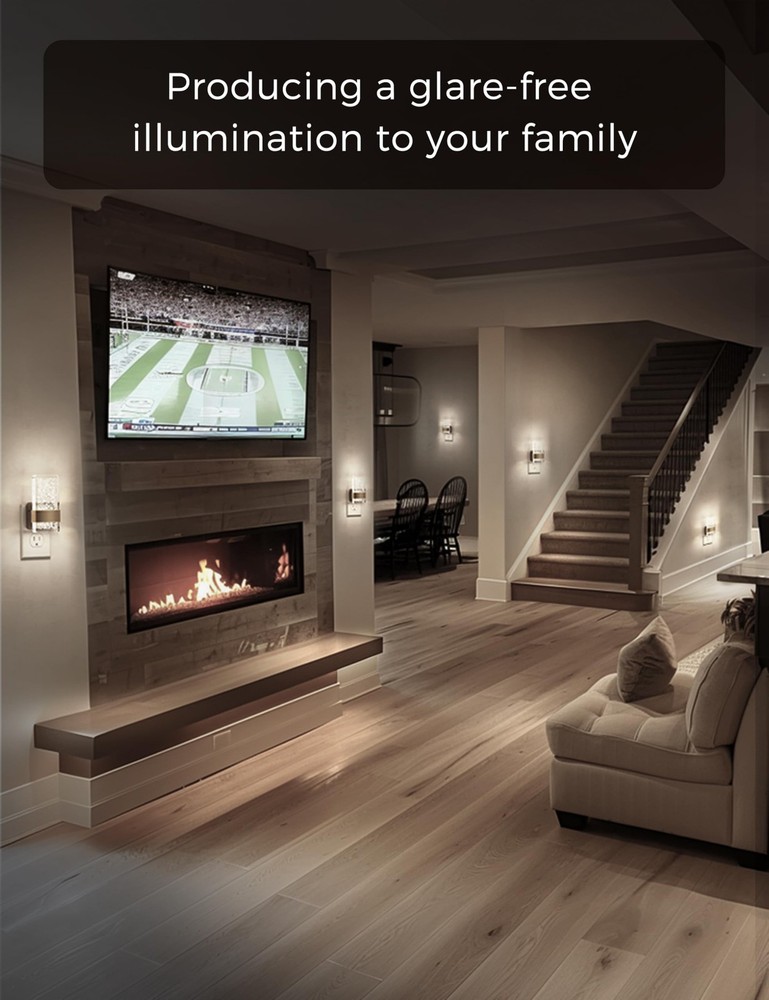 Night Light [2Pack], Night Lights Plug Into Wall, Decorative Night Lights wit...