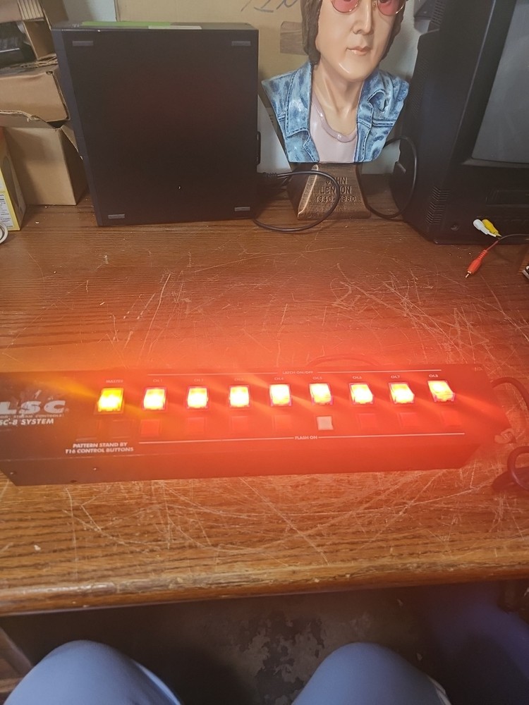 LSC Light Stream Controls SC-8 System Lighting Switch Panel.