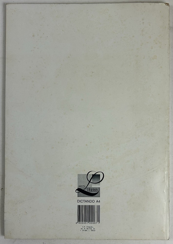Vintage Notebook From Chișinău Moldova