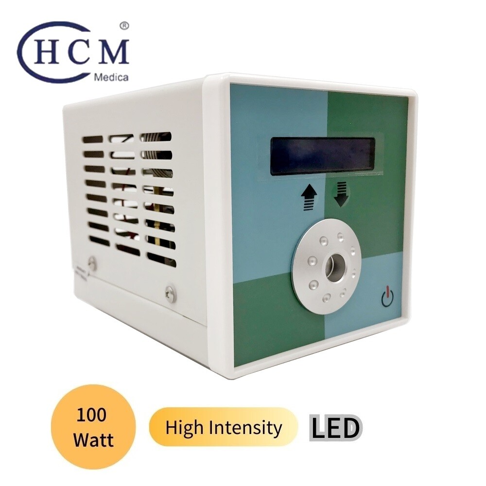 100W Portable Medical Endoscope Camera Image System ENT Led Cold Light Source