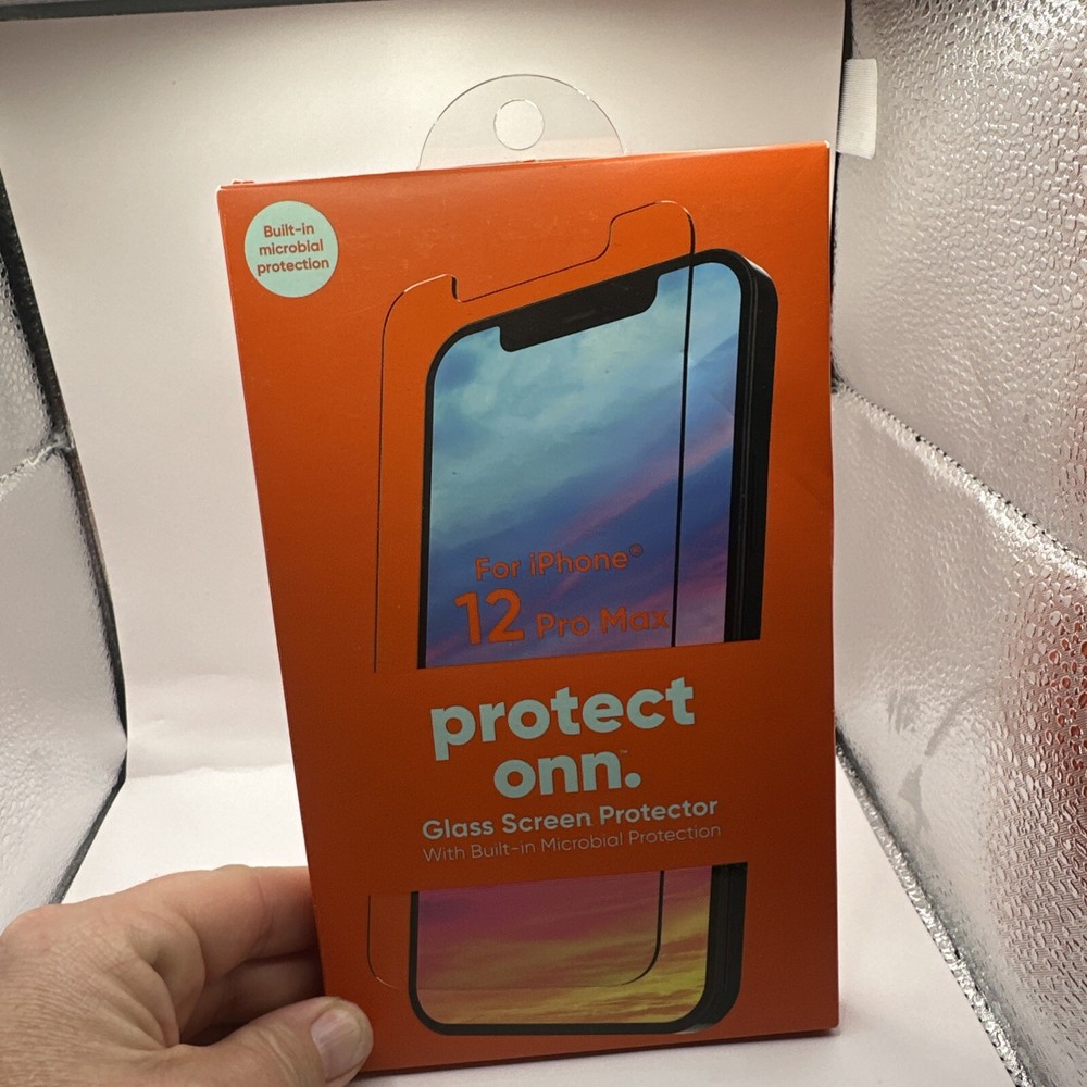 Onn Glass Screen Protector For iPhone 12 Pro Max