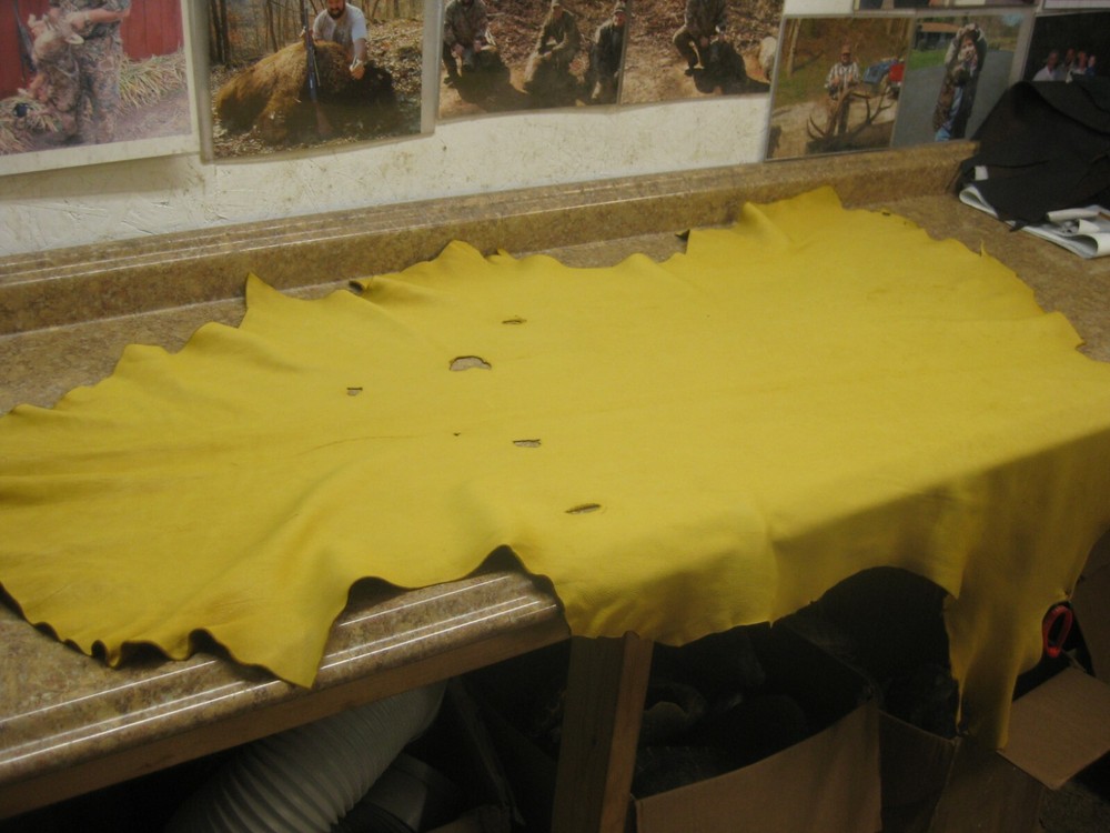 Top Grain Deer Leather #0013766 Row XX