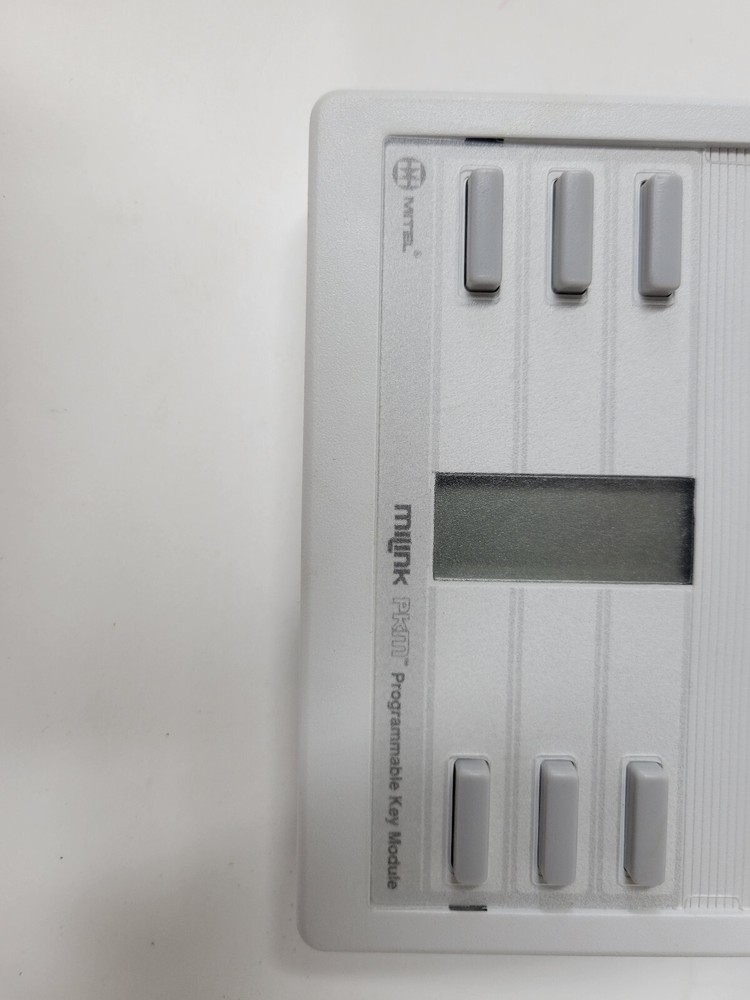 NOS - Mitel MiLink Programmable Key Module (9112-200-000-NA) White
