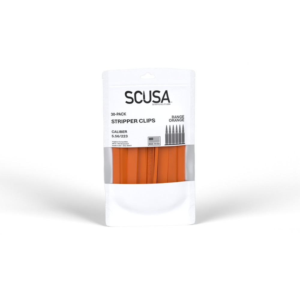 SCUSA Polymer Stripper Clips 30 Pack (Color Options Available) 5.56 Compatible