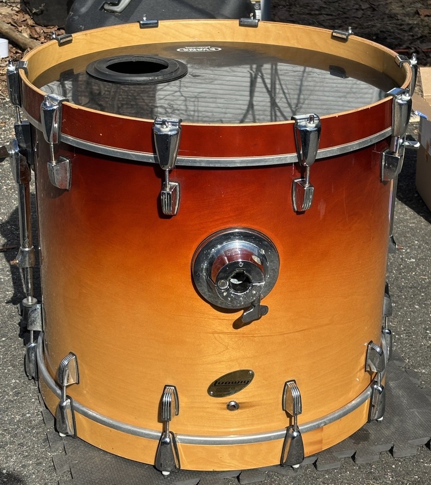 22” Ludwig Element Bass Drum Amber Fade