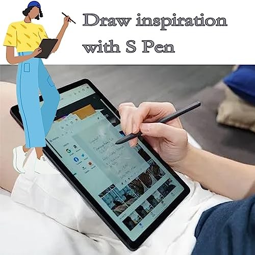 2 Pack Galaxy Tab S6 Lite Pen Replacement for Samsung Galaxy Tab S6 Lite Black