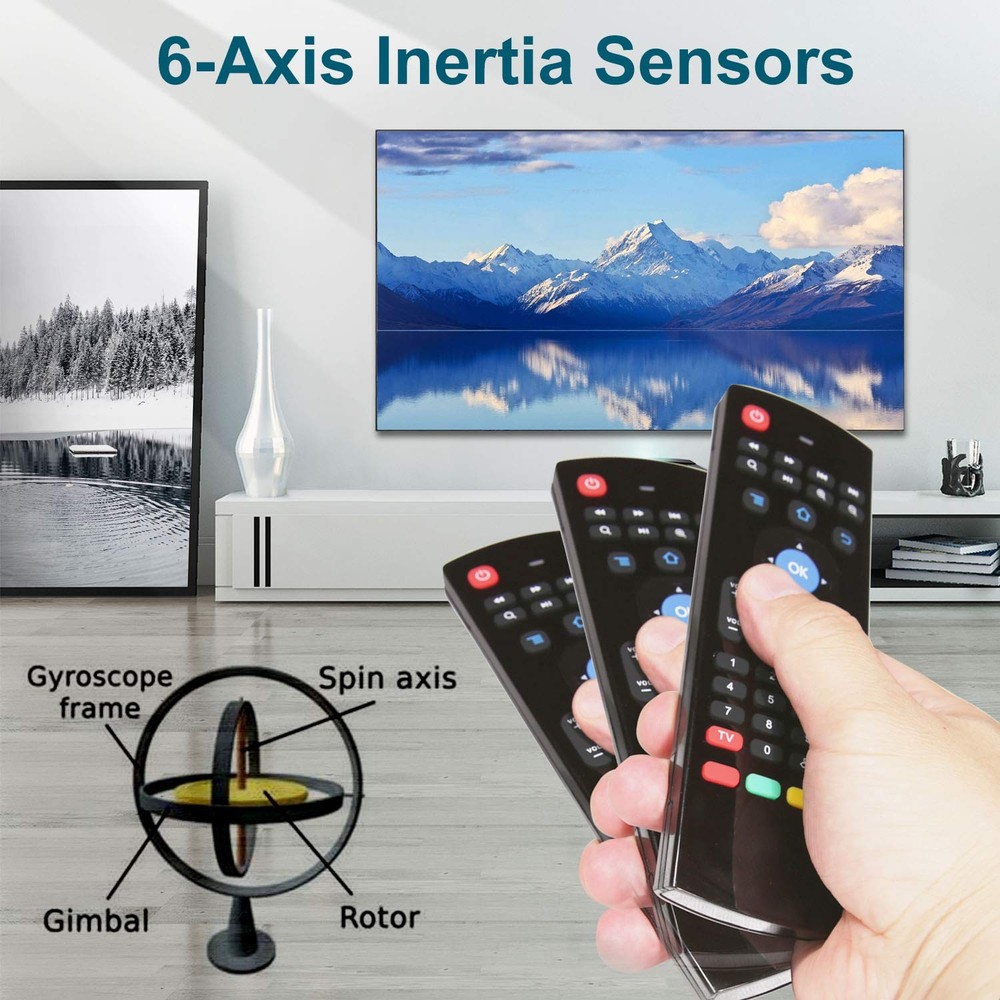 Remote, MX3 2.4G Android Remote with Mini Wireless Keyboard,for Android TV//I...