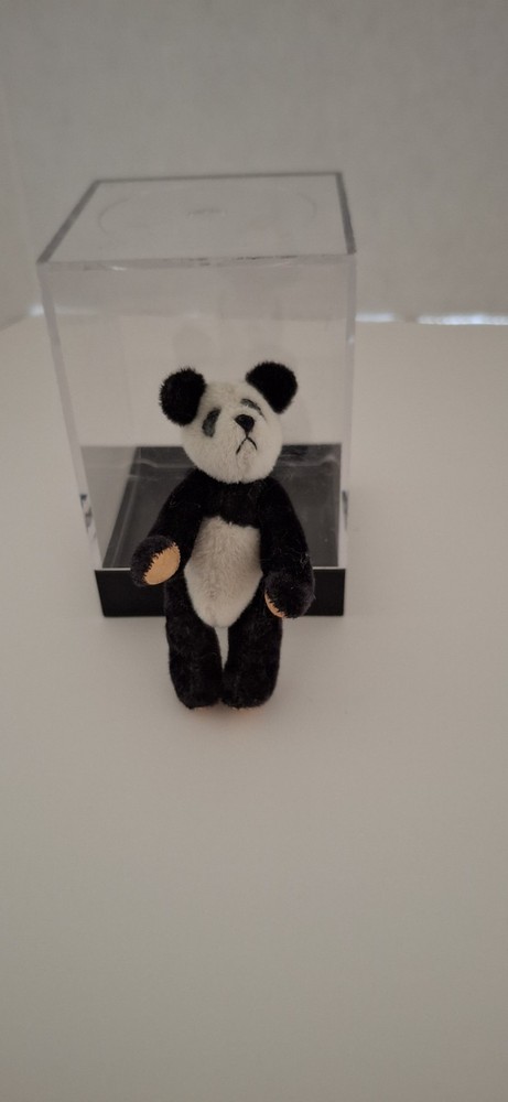 LITTLE GEM 3" PANDA TEDDY BEAR NIB