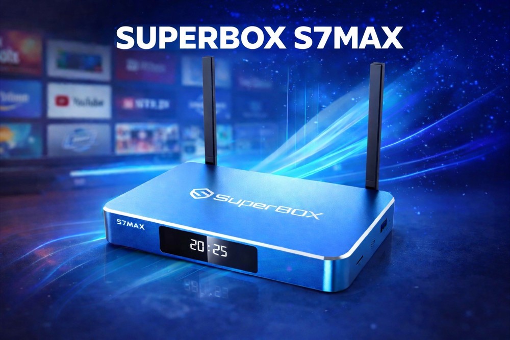 🚨🔥THE NEW SUPERBOX S7 MAX! UPGRADE FROM SUPERBOX S6 !
