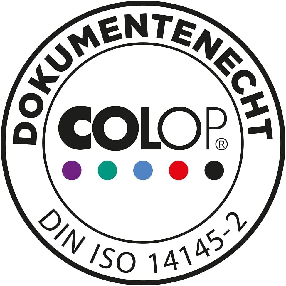 Colop E/10 Stamp Pads for S120 Black Ref E/10 [Pack of 2] - BLACK