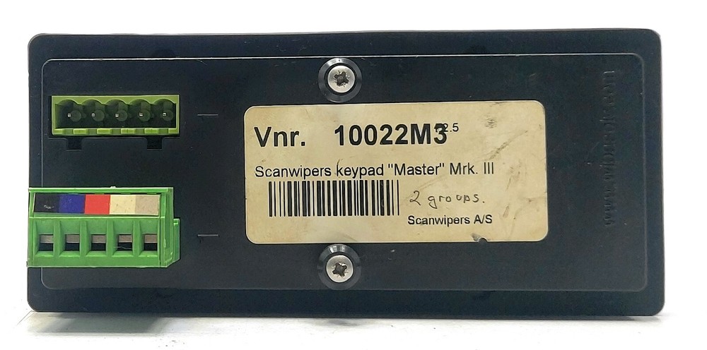 SCANWIPERS 10022M3 Scanwipers Keypad '' Master'' Mrk.