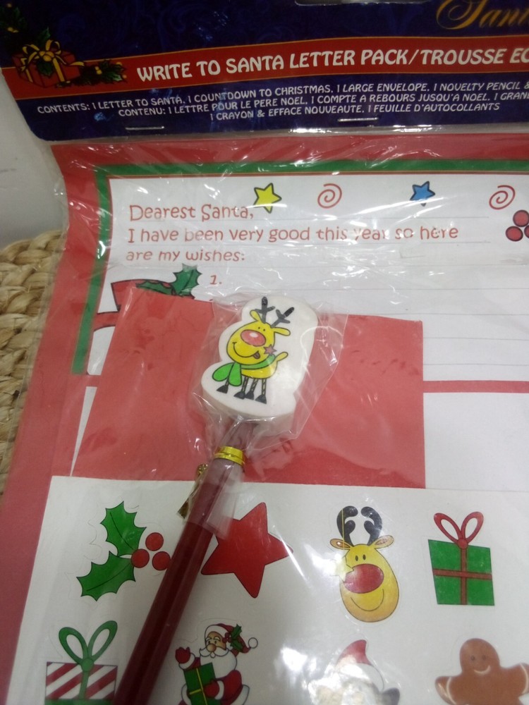 Santas Secrets Write To Santa Letter Pack