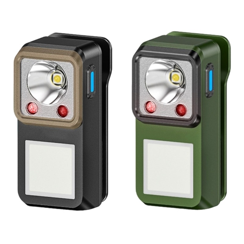 Multipurpose Waterproof Flashlamp with Adjustable Brightness Easy Operations