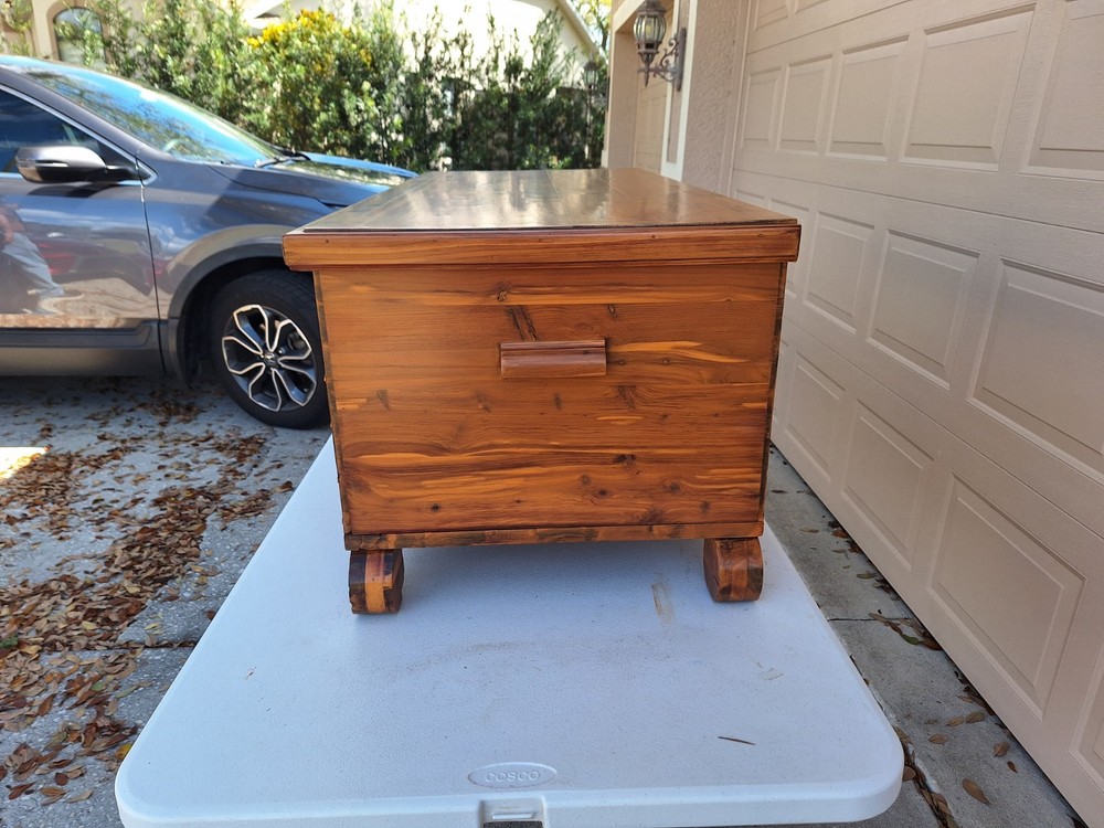 Vintage Solid Cedar Hope Chest – Circa 1930s – Refinished