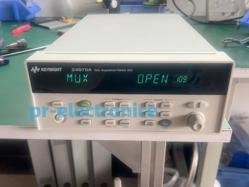 34970A Agilent/KEYSIGHT Data Aquisition Switch Unit...