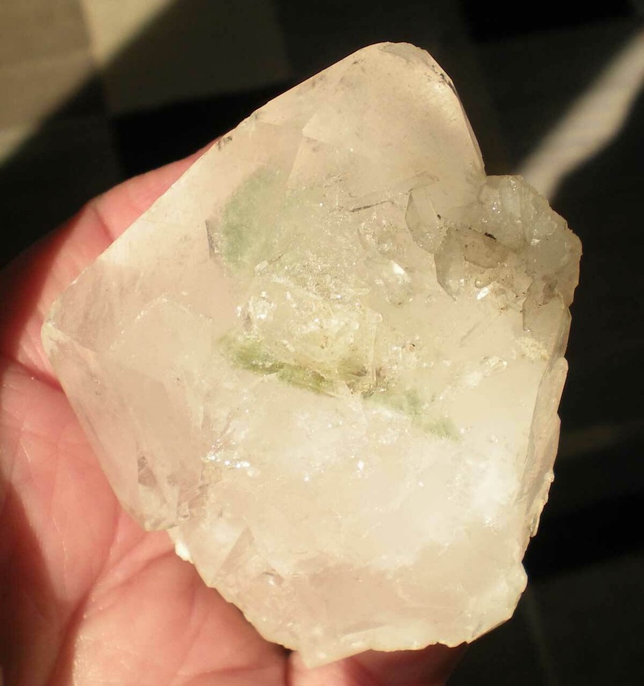 Clear Quartz Crystal - Double Terminated xt211