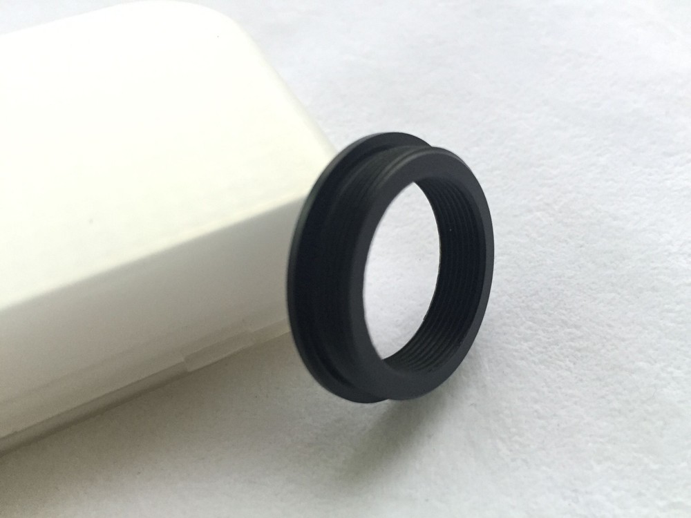 Adapter RMS Thread to 25mm M25 for Nikon Leica Microscope objective W/ Flange