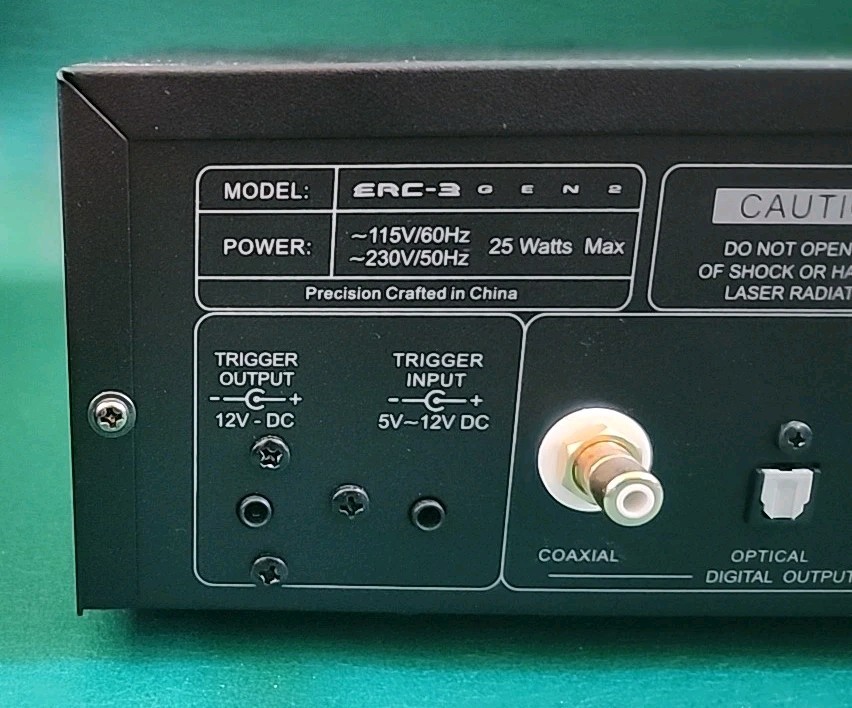Emotiva ERC-3 Differtial Reference CD Player with Remote, Tested and Works